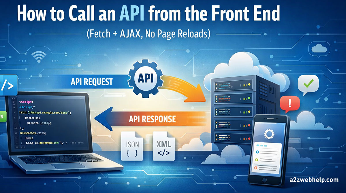 Call or fetch an API